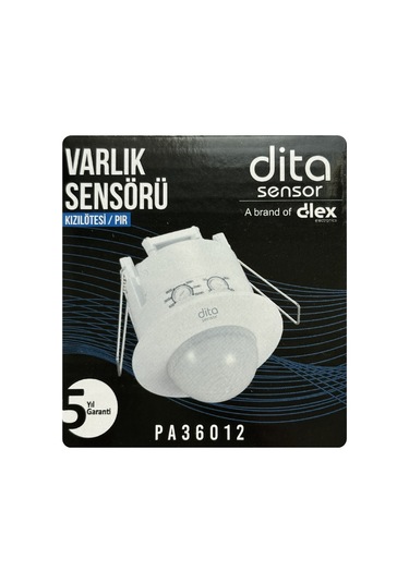 Dita Pa36012 Kızılötesi / Pır Sıva Altı 360 Varlık Sensörü
