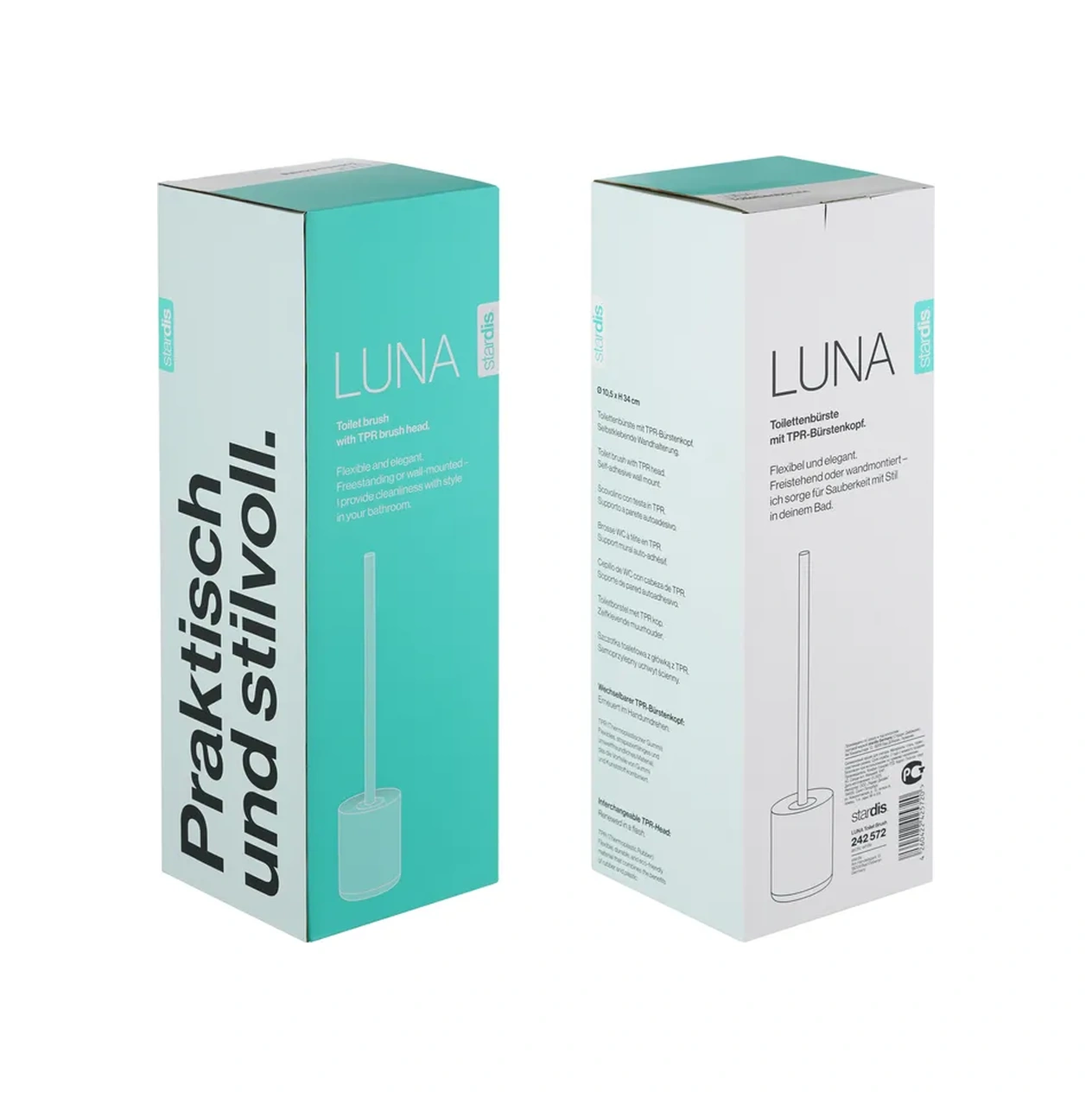 Stardis Ahşap Standlı Silikon Fırça 428988180 Bej