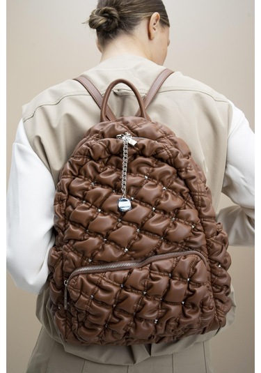 Matthew Cox Byn2288 Kadın Sırt Çantası Camel