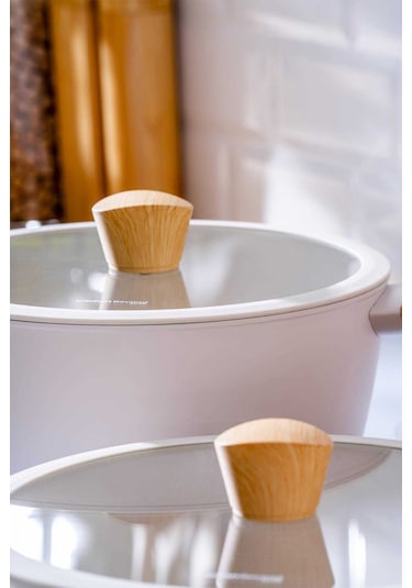 Acar Ultimate Pro 4 Parça Tencere Seti Beyaz