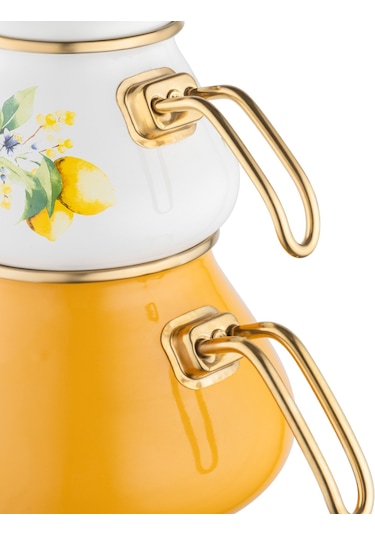 Madame Coco Fourneville Çaydanlık Takımı - 950 Ml - 2220 Ml 8684427222287 Turuncu