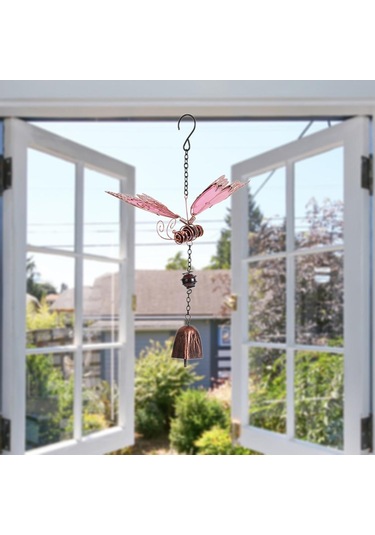 Homyl Aydınlık Rüzgar Çanları Sevimli Açık Pembe-çanlar