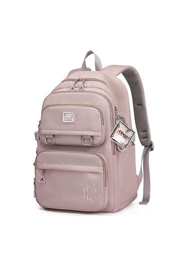 Tenfowee Kadınlar İçin Su Geçirmez 15.6 İnç Büyük Sırt Çantası, Geniş İç Hacimli Ve Hırsızlığa Karşı Korumalı Mor Renk. Çok Renkli