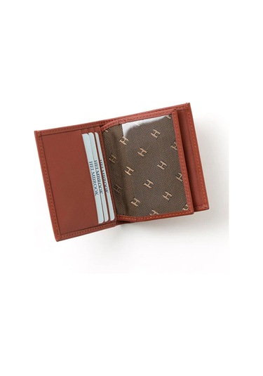 Axel Erkek Deri İnce Tasarım Cüzdan Taba