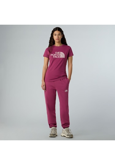 The North Face The Northfacew Ss Easy Tee Kadın Tişört Nf0a8a6d90m1 Nf0a8a6d90m1 Viş Vişne