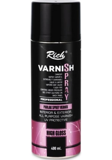 Rich Parlak Sprey Vernik 400Ml