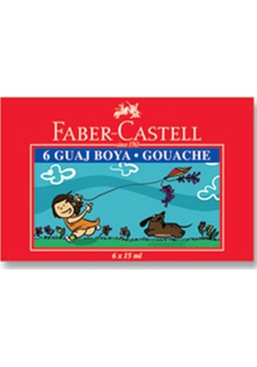 Faber Castell Guaj 6 Lı N11.168 Çok Renkli