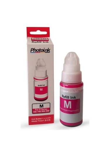 Photoink Canon G3400 Kırmızı Mürekkep 70 Ml Gı-490