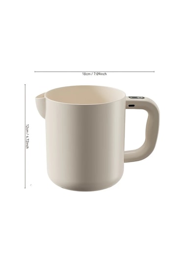 Elmpaly Beige Ev Tipi Küçük Filtreli Çok Amaçlı Elektrikli Yumurta Çırpıcı Pilav Karıştırma Makinesi Diğer