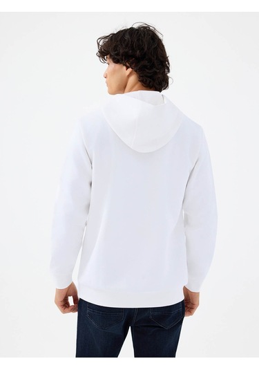 Loft Regular Fit Beyaz Erkek Sweatshirt Lf2034269 Beyaz