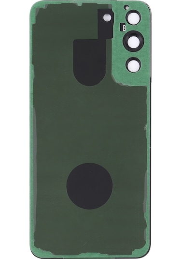 Samsung Galaxy Uyumlu S22 5g Sm-s906b İçin Kamera Lens Kapaklı Arka Kapak Yeşil Yeşil