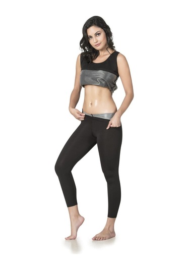 Lets Form Termal Terleten Tayt Atlet Takım SiYAH