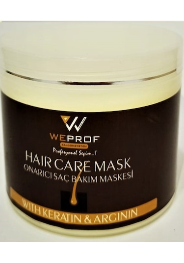 Weprof Onarıcı Keratin Arganlı Saç Bakım Maskesi 350 ML