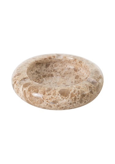 Round Mermer Küllük Amber