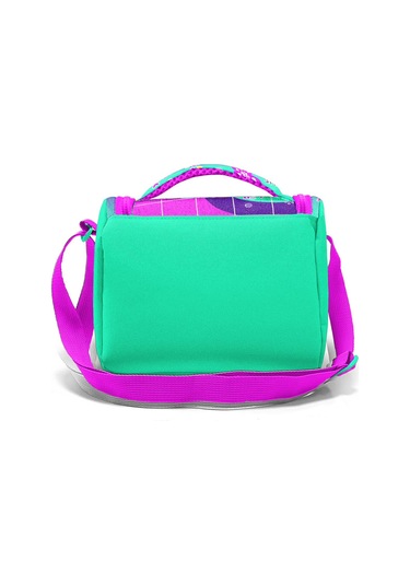 Coral High Kids Pembe Su Yeşili Flamingo Desenli 3 Lü Okul Çanta Seti Set0123647