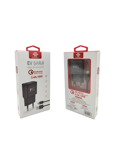 Arbaks ARB-014 3.4A (Type-C) Hızlı Şarj Cihazı