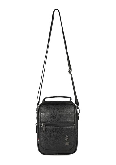 U S Polo Assn Siyah Rölax Unisex Postacı Çantası Plevr6754 Siyah Rölax