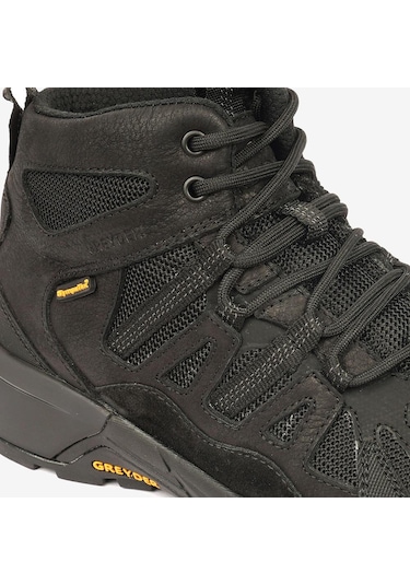 Greyder 17705 Kadın Siyah Hakiki Deri Su Geçirmez Bot-688 Siyah