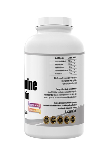 Ncs Glucosamine Chondroitin Msm Boswellia Glukozamin 300 Tablet