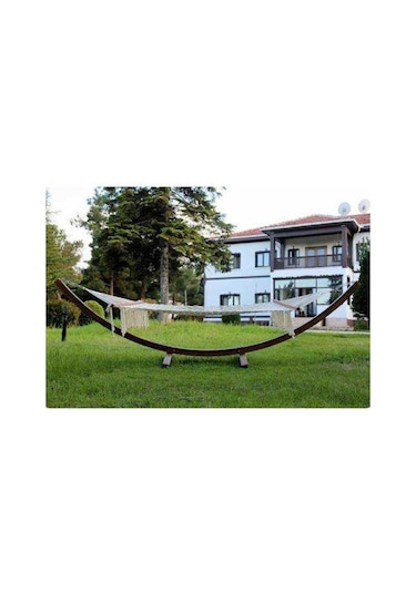 Bahçecimobilya Bahçeci - Ahşap Hamak - Gondol Açık Ceviz