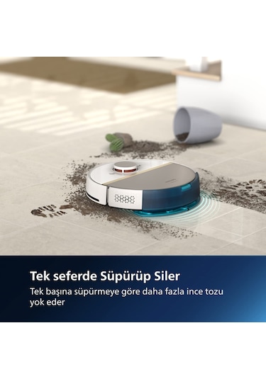 Philips XU7100/02 7000 Serisi Aqua İstasyonlu Robot Süpürge
