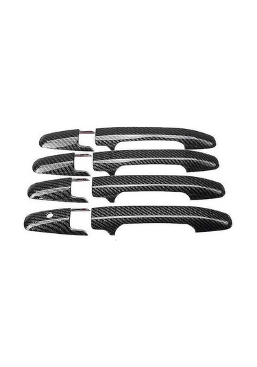 Artfulabode Honda Civic 06-11 09-15 Pilot Lif Kolu Karbon Kapı Kapağı Seti