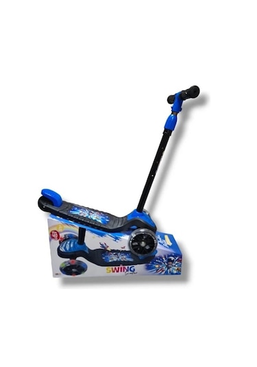 Swing Scooter Işıklı Kutulu Mavi