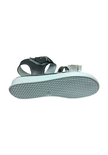 Ortopedikal Grafen Kız Çocuk Sandalet Taşlı Şeffaf Abiye Fantazi (539001712) Platin