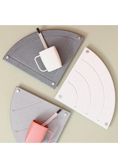 Suntek Ana Evye Kaymaz Banyo Ve Mutfak Koyu-gri-kenarlıklar Koyu Gri Kenarlıklar