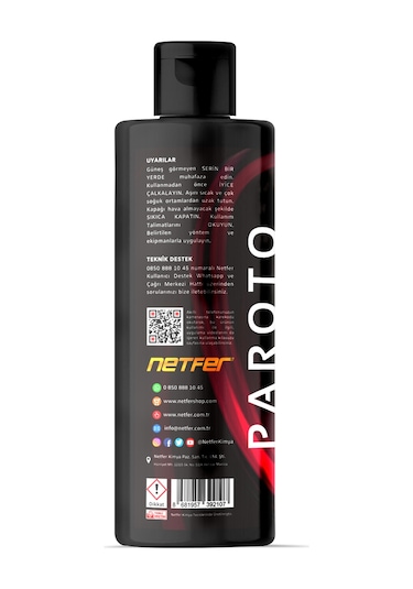 Netfer Paroto Cila Boya Koruma - 250 Ml
