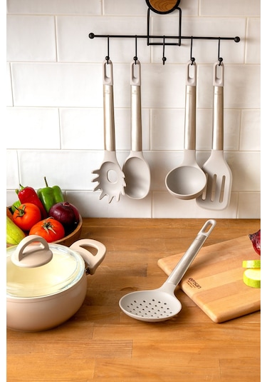 Emsan Soft 5 Parça Servis Seti Gri