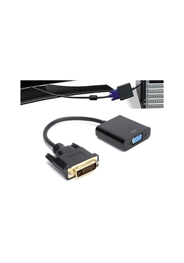 Platoon Pl-7200 Dvı-d 24+1 Erkek To Vga Dişi Çevirici Adaptör Kablo Dvı To Vga Adaptör