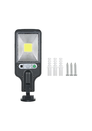 Lemestar 30cob Güneş Enerjili Duvar Lambası - Hassas Işık Kontrolü, 3 Aydınlatma Modu, Ip44 Su Geçirmez, 1200mah Batarya, 616c Modeli Kumanda Yok