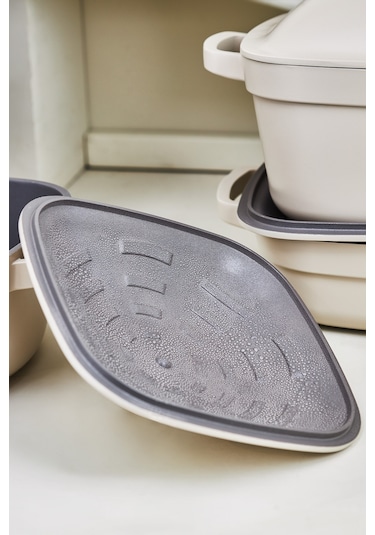 Emsan White Stone 7 Parça Tencere Seti