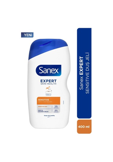 Sanex Expert Sensitive Hassas Ciltler İçin Duş Jeli 400 ML