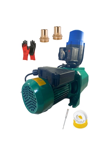 Deko Paslanmaz Jetmax Motor Otomatik Paket Hidrofor Su Pompası1Hp