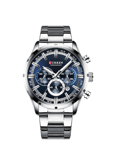 Curren 8355 Lüks Klasik İş Kuvars Erkek Saat 3atm Su Geçirmez Büyük Kasa Büyük Kadran Işıldayan Kol Saati Takvim Dakika Saniye Kronograf 24 Saat Üç Alt Kadranlı Kol Saati Alaşım Kayış Bantlı Çok Renkl Beyaz - Lacivert Curren 8355 Lüks Klasik İş Kuvars Erkek Saat 3atm Su Geçirmez Büyük Kasa Büyük Kadran Işıldayan Kol Saati Takvim Dakika Saniye Kronograf 24 Saat Üç Alt Kadranlı Kol Saati Alaşım Kayış Bantlı Çok Renkl Beyaz - Lacivert
