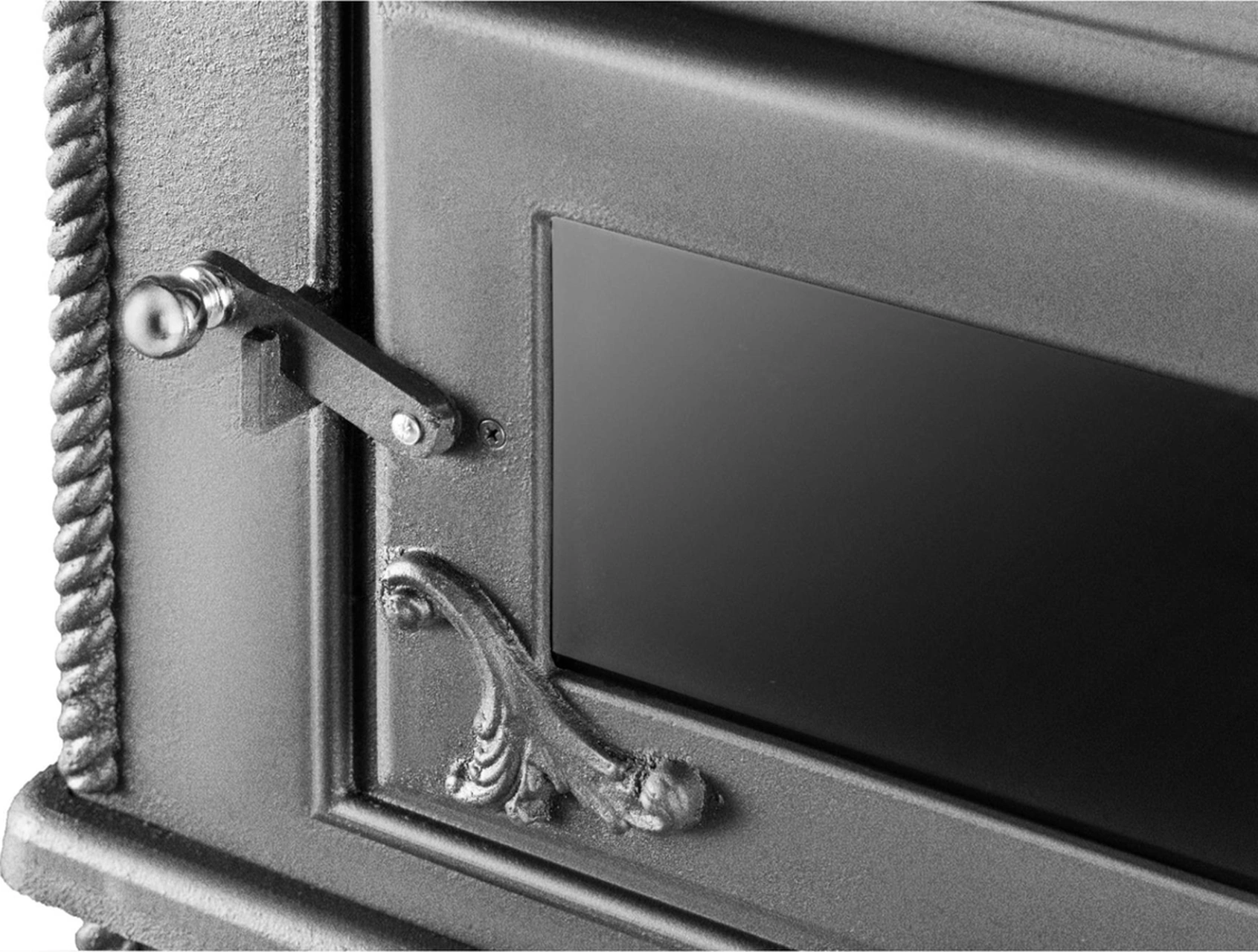 Üç Camlı Fırınlı Döküm Şömine Soba Erendemir