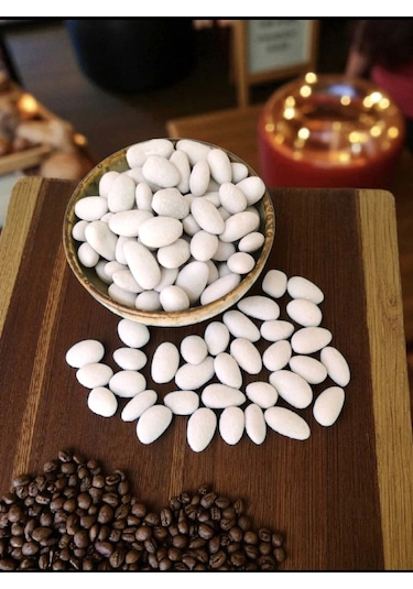 Midyatgökalp Mardin Yöresel Badem Şekeri Beyaz 1000 Gr