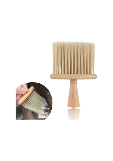 Periboia Ev Araç İçin Ahşap Saplı Yumuşak Kıllı Temizlik Toz Alma