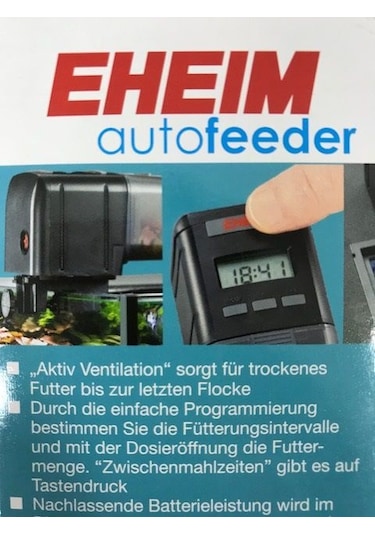Eheim 3581 Otomatik Tekli Balık Yemleme Makinesi