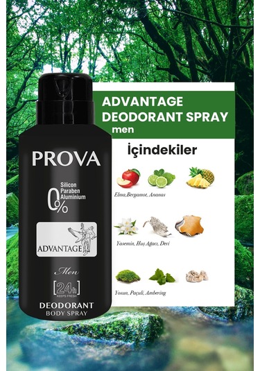 Prova Advantage Erkek Deodorant 150 ML
