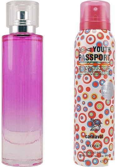 Youth Passport Carnaval Kadın Parfüm EDP 75 ML + Deodorant 150 ML