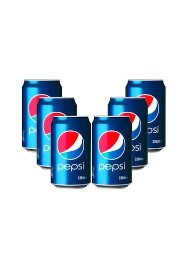 Pepsi Kutu Kola 6 x 330 ML