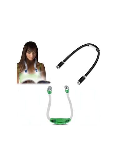 Jms Kitap Işığı Esnek Eller Serbest Led Boyun Işık Kucaklama Okuma Lambası Yenilik Led Gece Lambası El Feneri