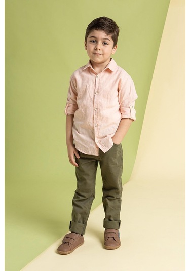 Smart Walker Casual Kahverengi Meşe Barefoot Çocuk Ayakkabı Kahverengi