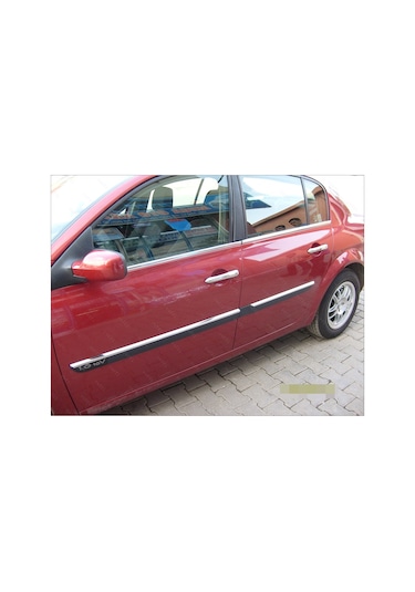 Renault Megane 2 Krom Cam Çıtası 2002-2009 Arası P. Çelik  Sedan