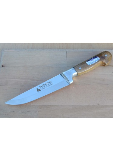 Sürmene Kasap Bıçağı Mutfak Bıçağı 27 CM No 1 T5 Çubuk Çelik Siyah