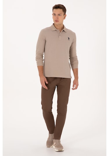 U.s. Polo Assn. Erkek Coconut Pantolon Kanvas-chino 50316835-vr153 Coconut