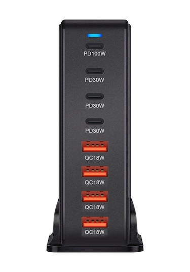 Suntek Masaüstü Dizüstü Bilgisayar Şarj Cihazı Siyah